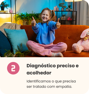Diagnóstico preciso e acolhedor