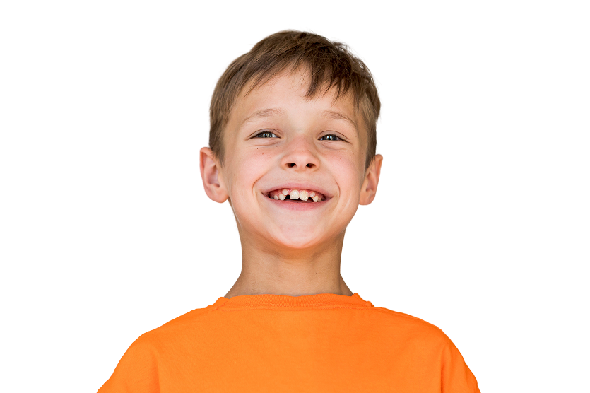 Criança sorrindo